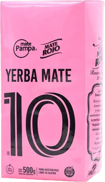 Mate Rojo Yerba Mate 10 Messi Inter Miami Yerba Mate Rosa Reserva Natural