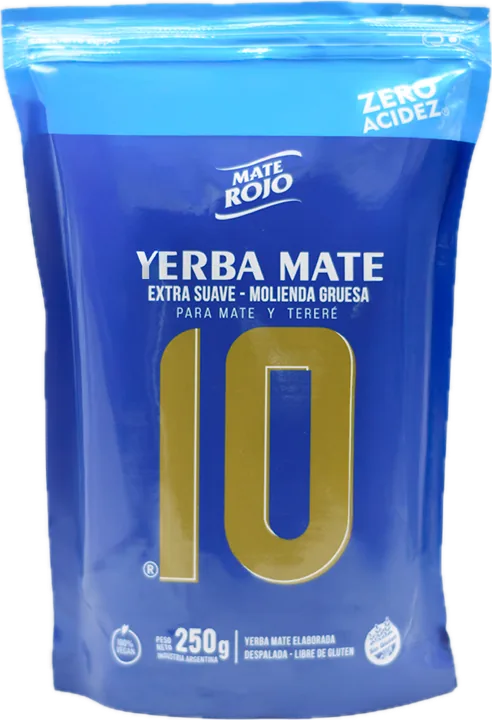 Yerba Mate 10 - Extra Suave - Molienda Gruesa